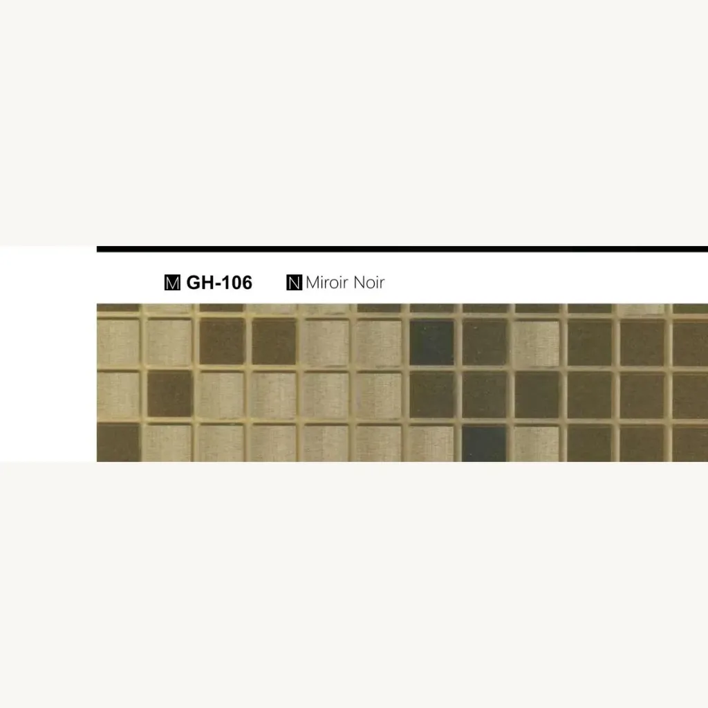 [GH-203] Panneau mural Mosaïque — Mosaïque Dorée