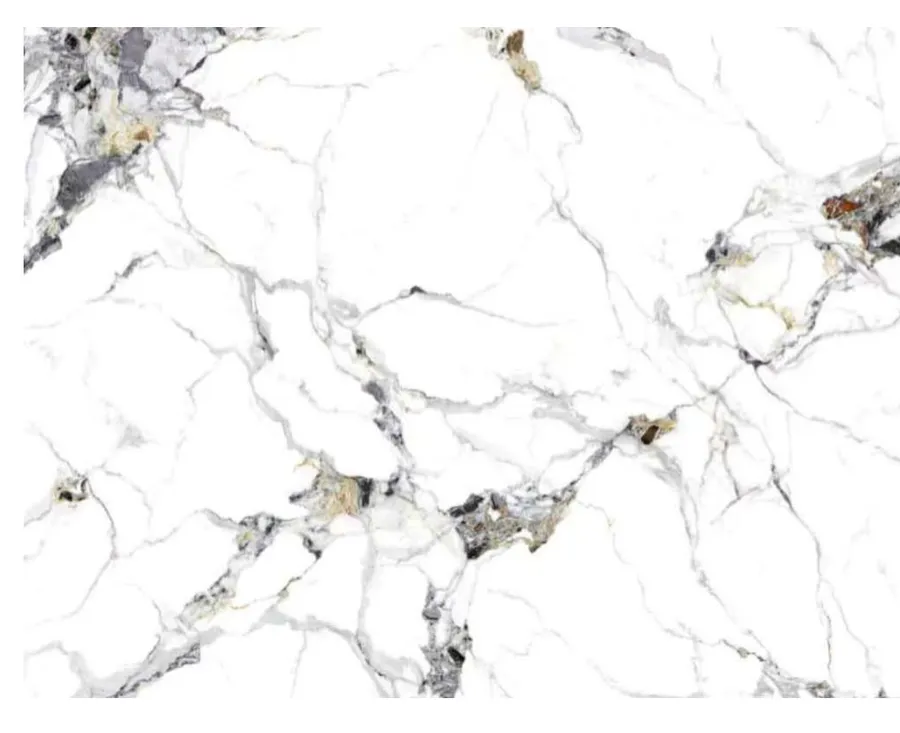 [GH-39] Panneau mural 3D Motif PET Marbre — Panda White (Intégré)