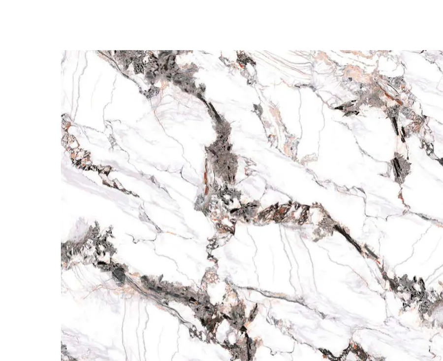 [GH-173] Panneau mural 3D Motif PET Marbre — Florence Slate (Intégré)